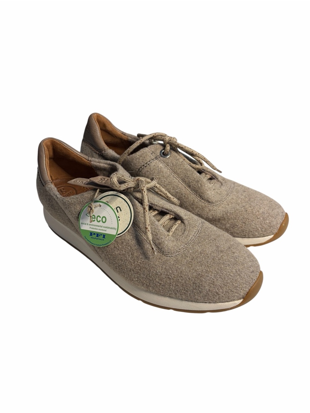 Paul Green Women's Eco Wool Sneakers - Taupe